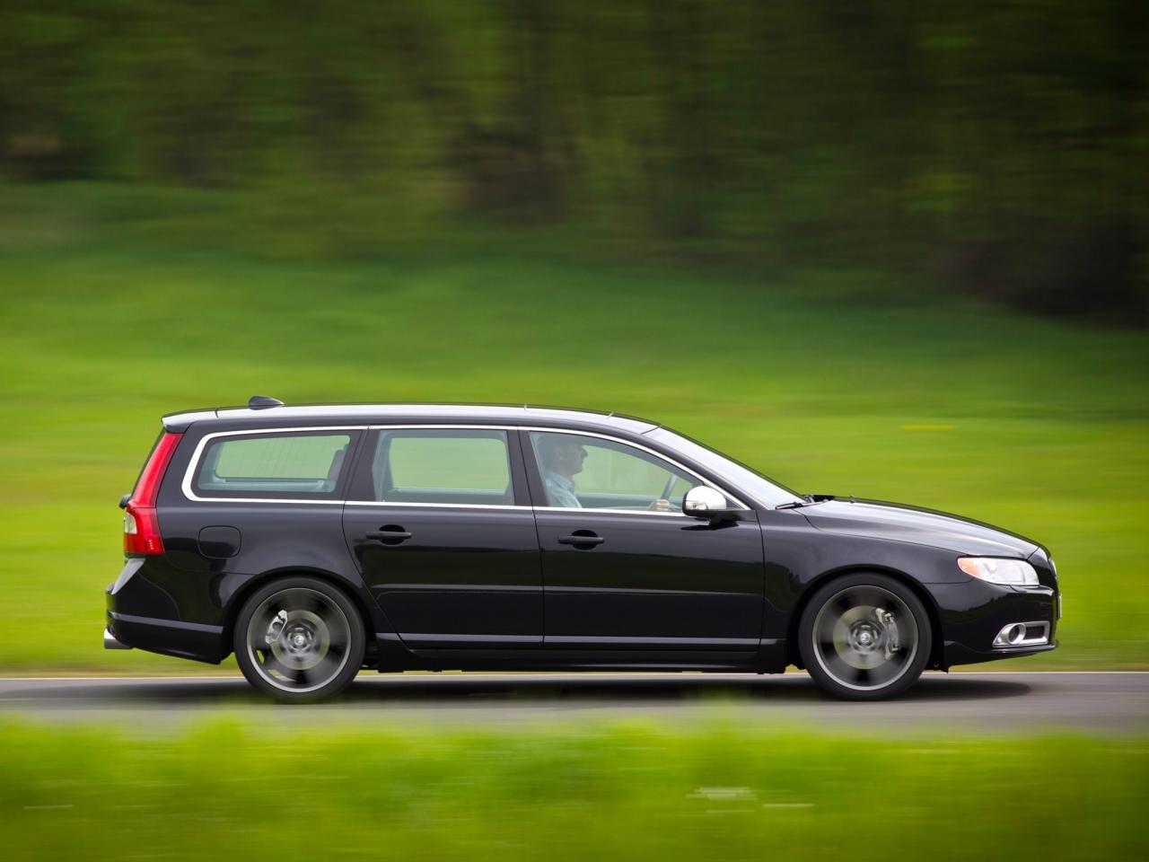 обои Heico Sportiv Volvo V70 T6 AWD R-Design 2010 бок фото