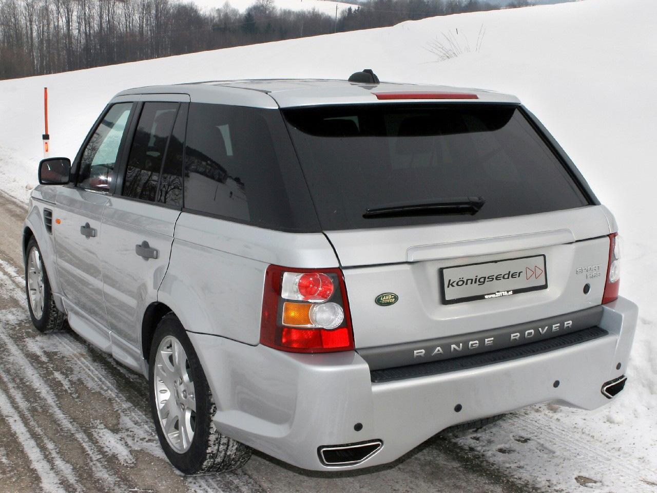 обои Koenigseder Range Rover Sport 2006 серый фото
