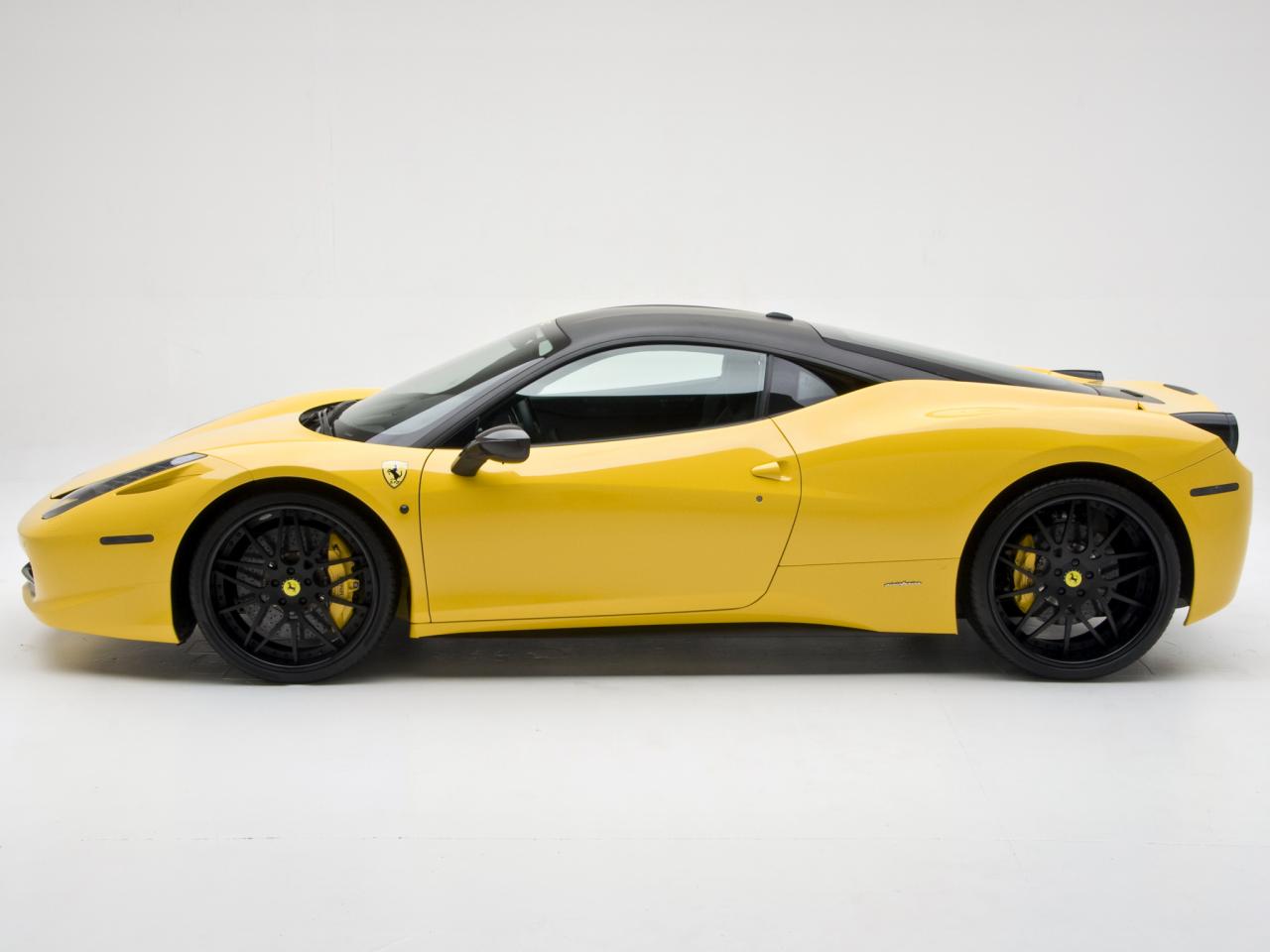 обои DMC Ferrari 458 Italia Milano 10.2011 бок фото