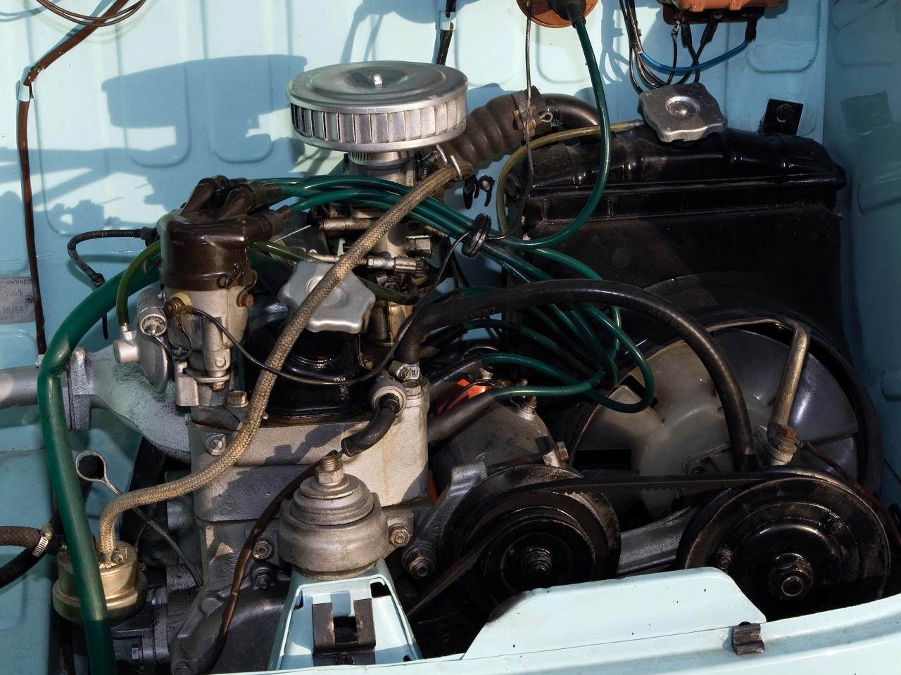 обои Fiat 600 Jolly 1958 мотор фото
