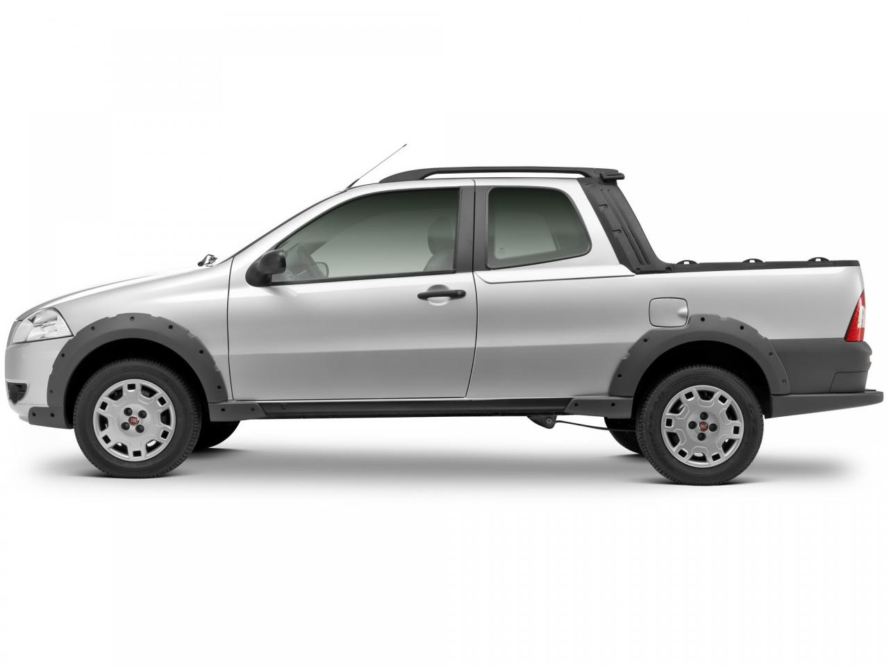 обои Fiat Strada Working CD 2009 сбоку фото