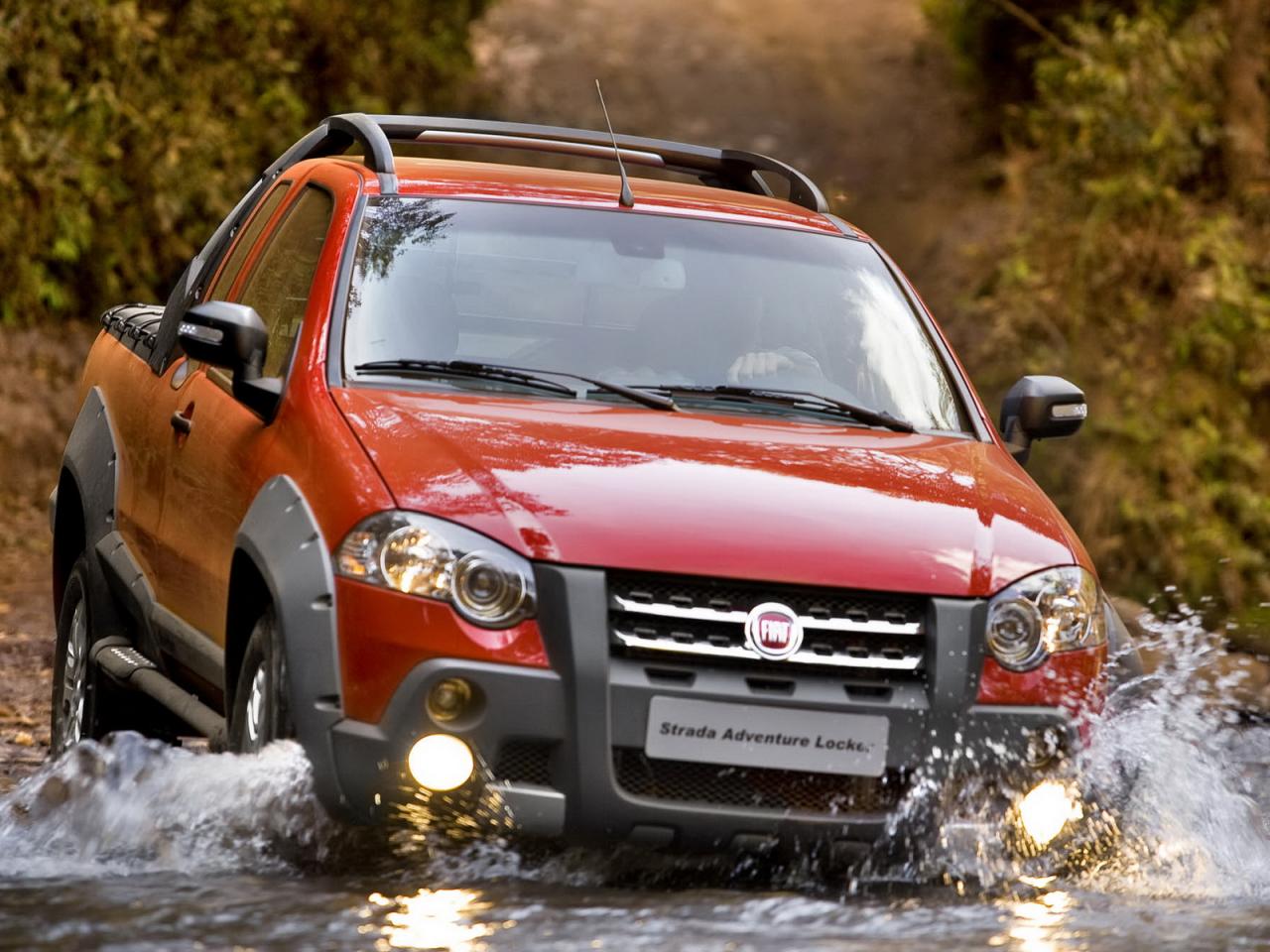 обои Fiat Strada Adventure CE 2009 перед фото