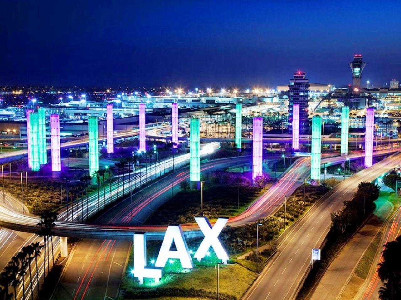 обои Международный аэропорт Лос-Анджелеса. США фото