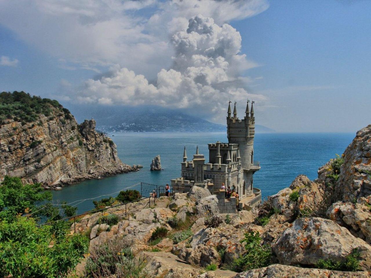 обои Замок в Крыму фото