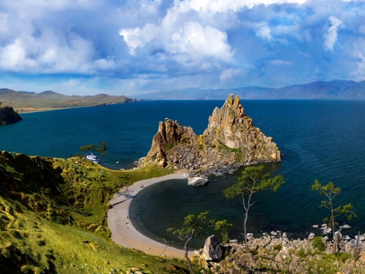 обои Байкальский пляж фото