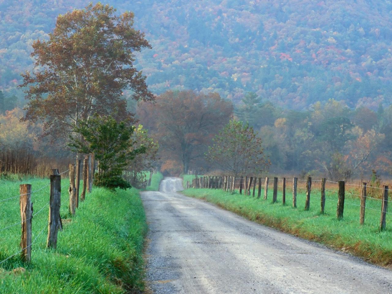 обои Cades Cove, Great Smoky Mountains National Park фото