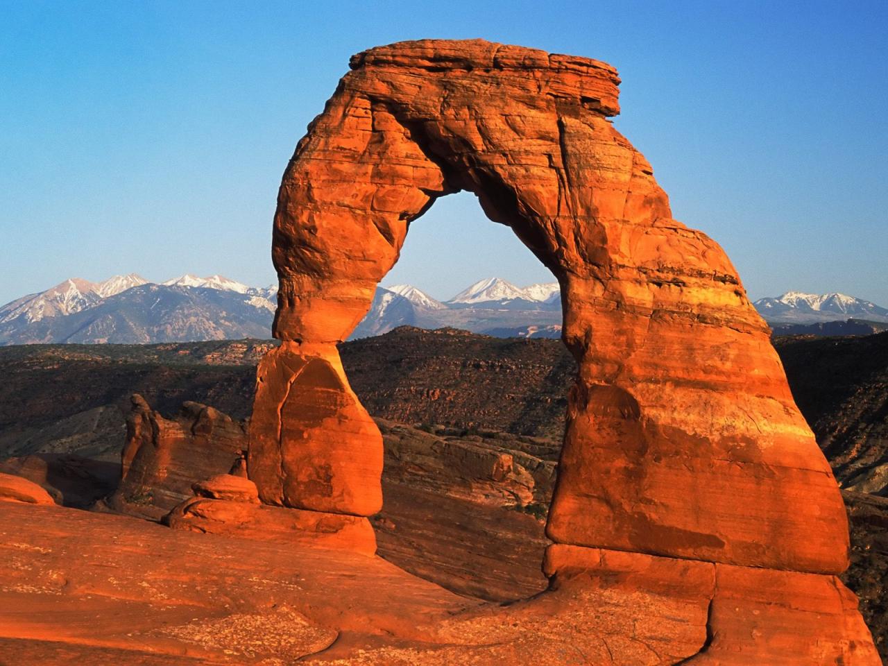 обои Delicate Arch, Arches National Park, Utah фото