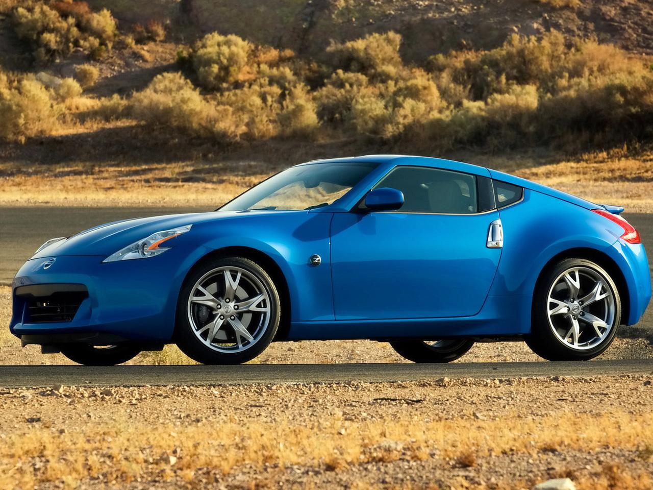 обои Nissan - 370Z - blue фото