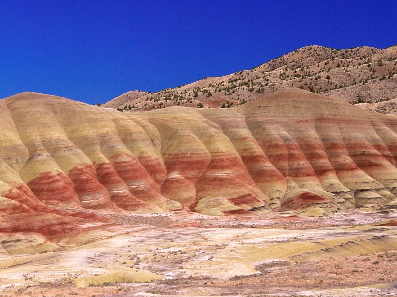 обои Painted Hills, Oregon фото