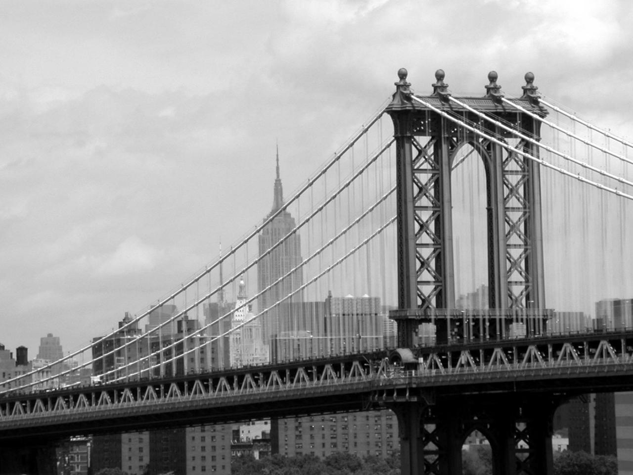 обои Мост на Манхеттене фото