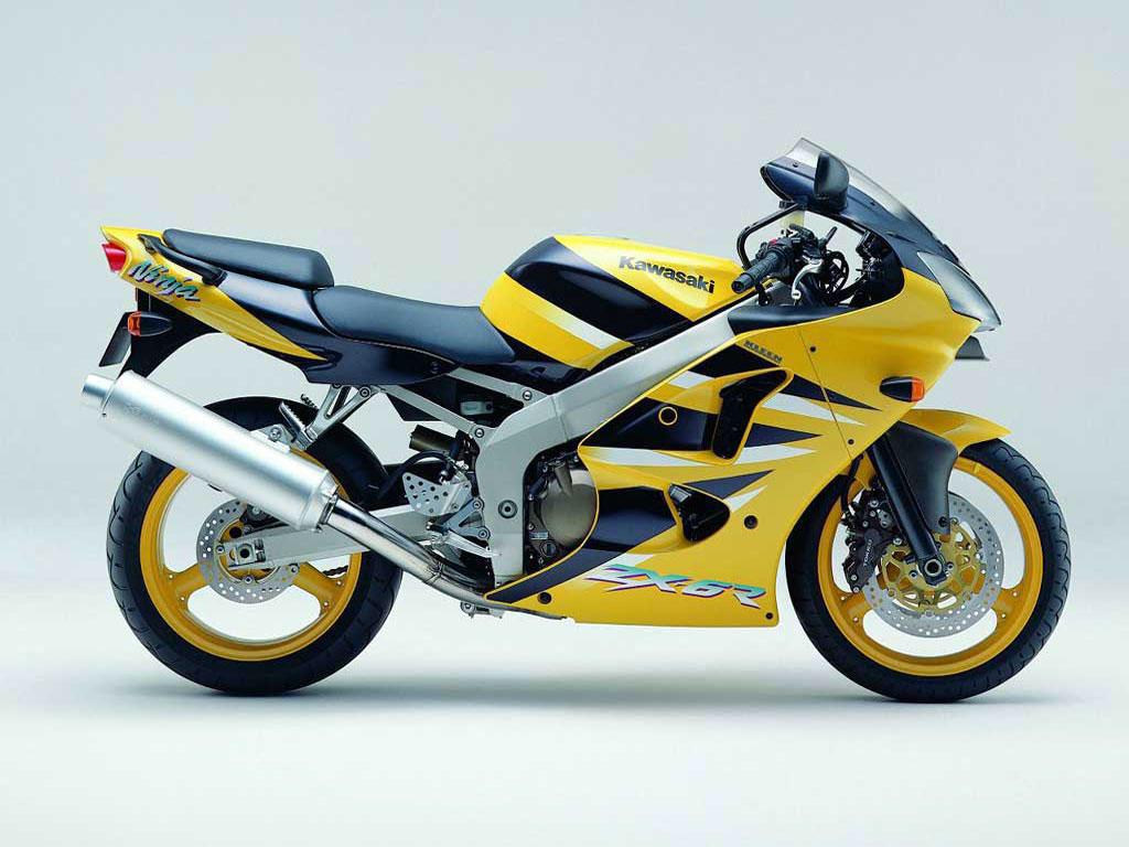 обои Kawasaki yellow фото