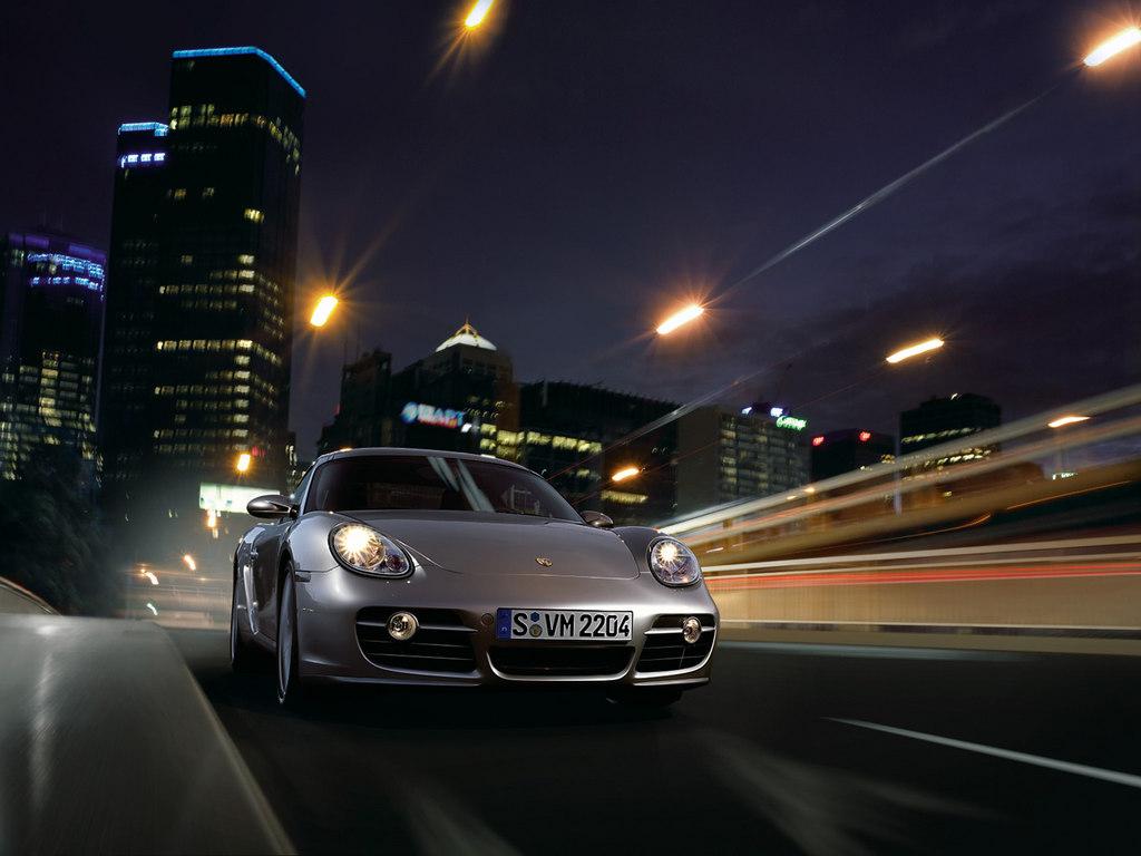 обои Porsche Cayman S фото