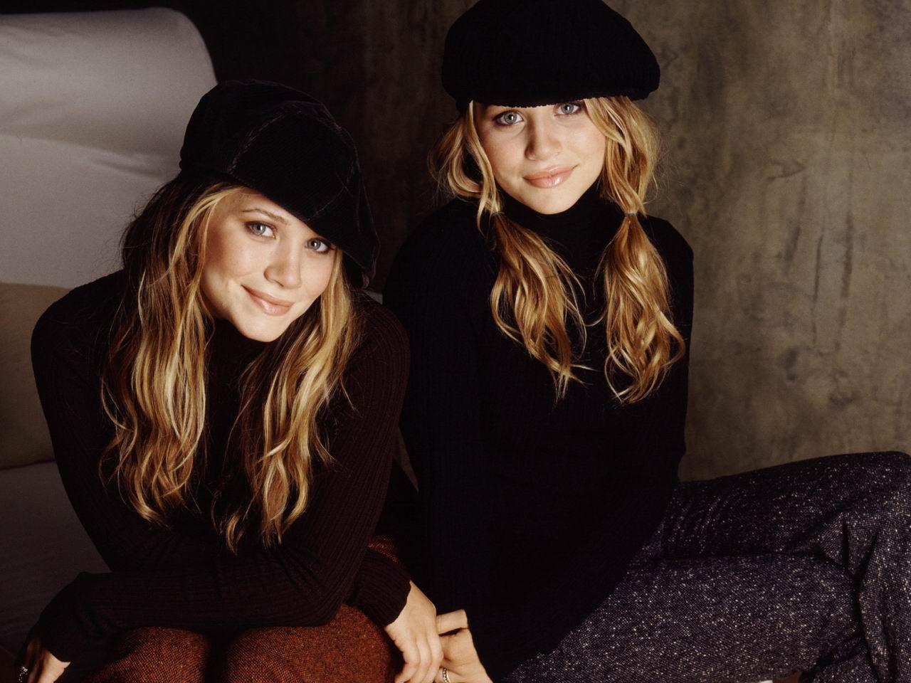 обои Mary Kate Olsen & Ashley Olsen фото