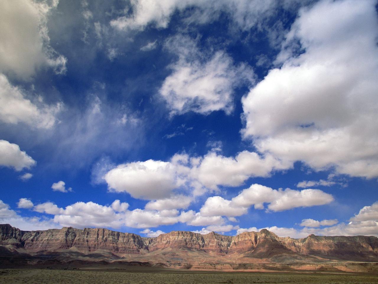 обои Vermilion Cliffs Near Marble Canyon Arizona фото