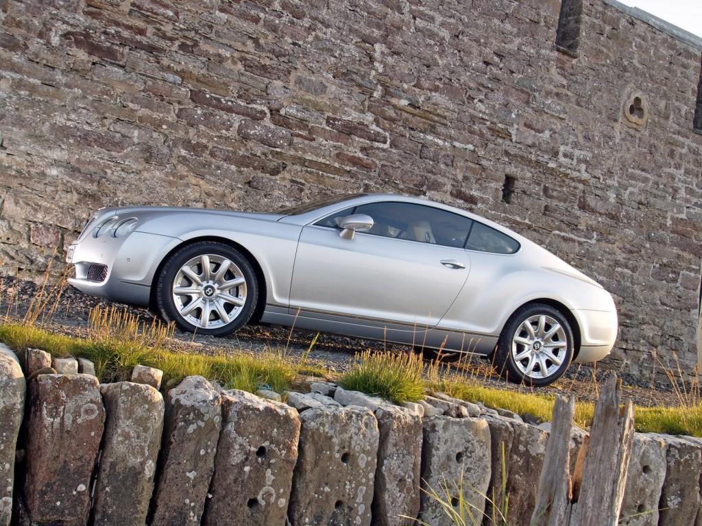 обои Bentley Continental GT silver фото