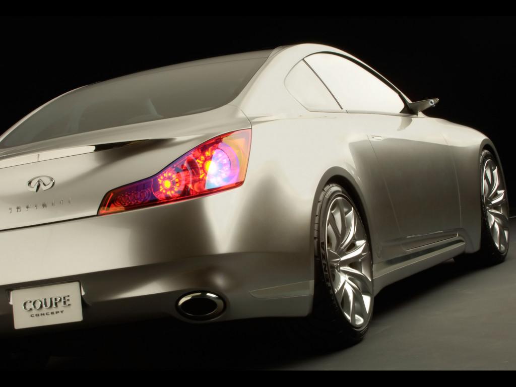 обои Infinity G37 Coupe rear фото