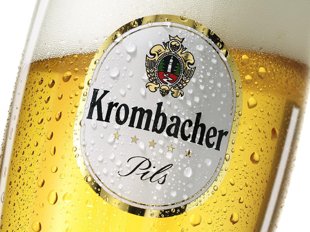 обои Krombacher. бокал фото