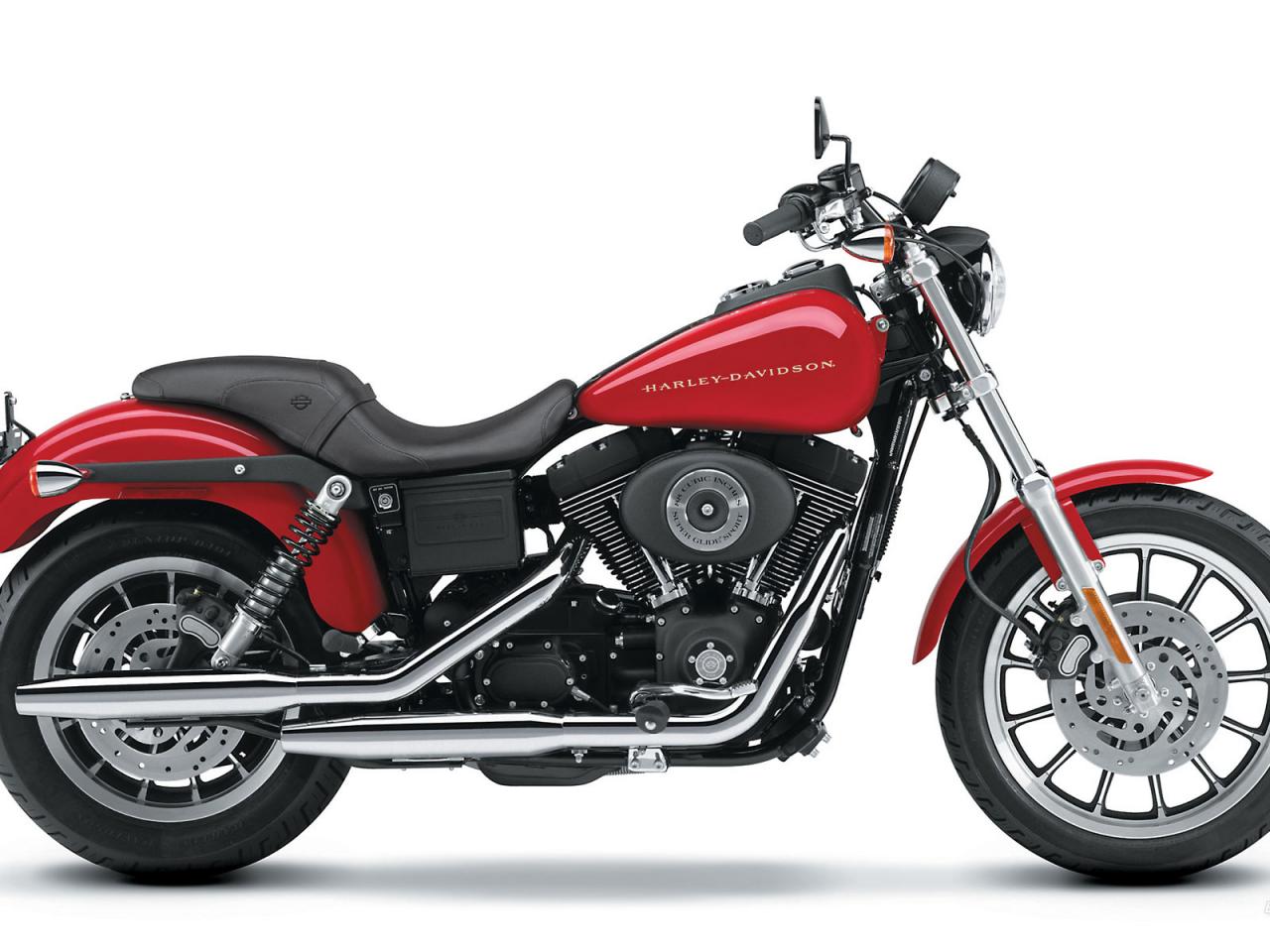 обои Harley Davidson red фото