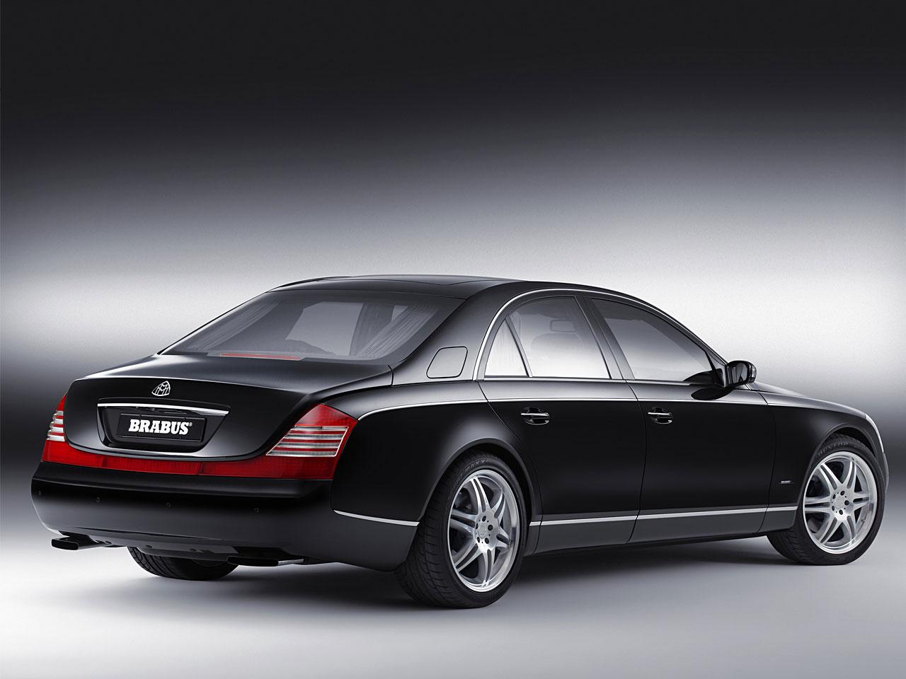 обои Brabus Maybach back фото