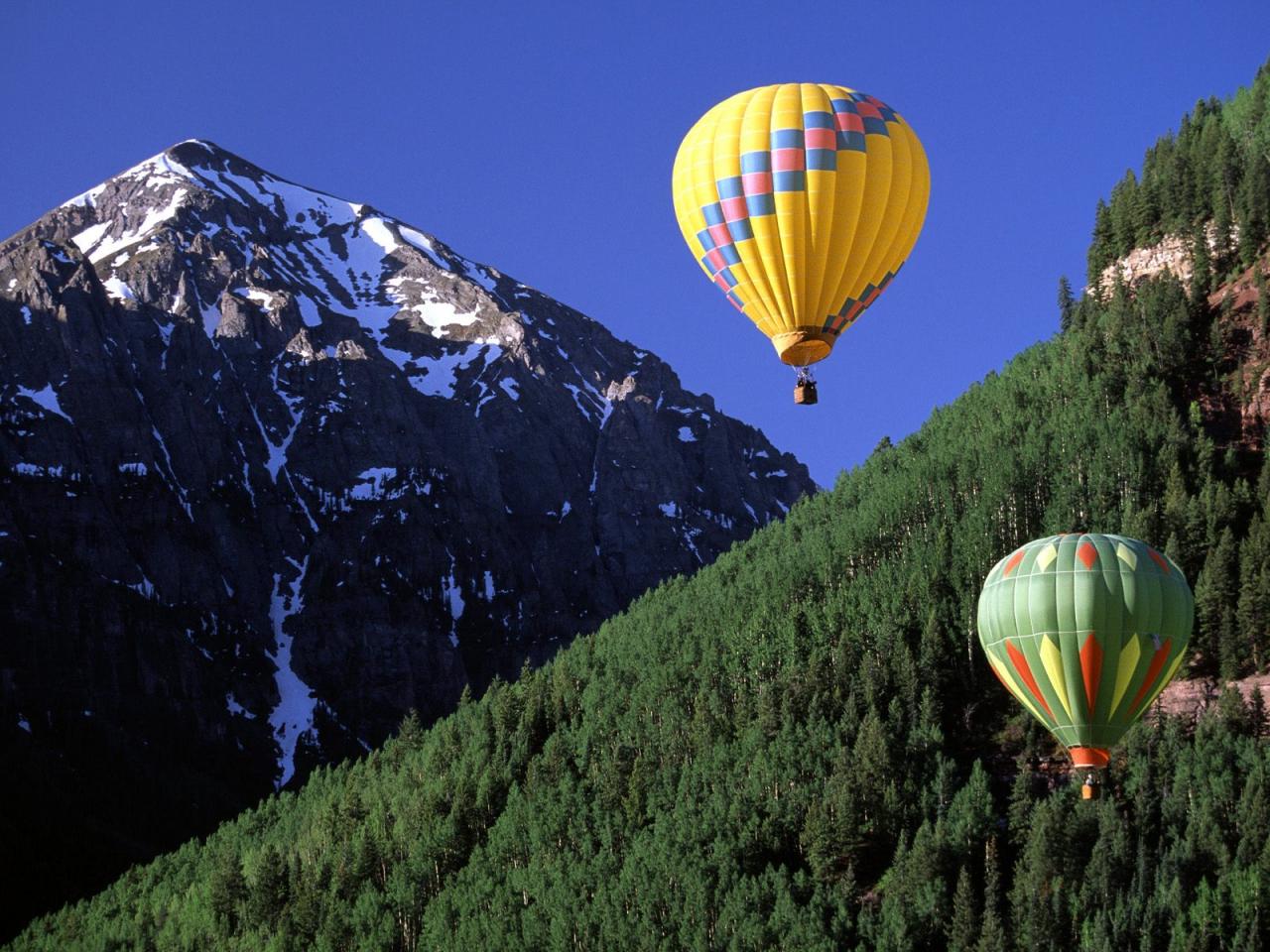 обои Ballooning Telluride, Colorado фото