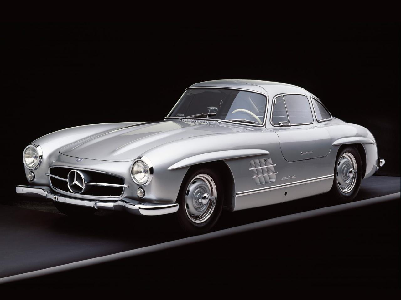 обои 1955 Gullwing Mercedes 300SL фото