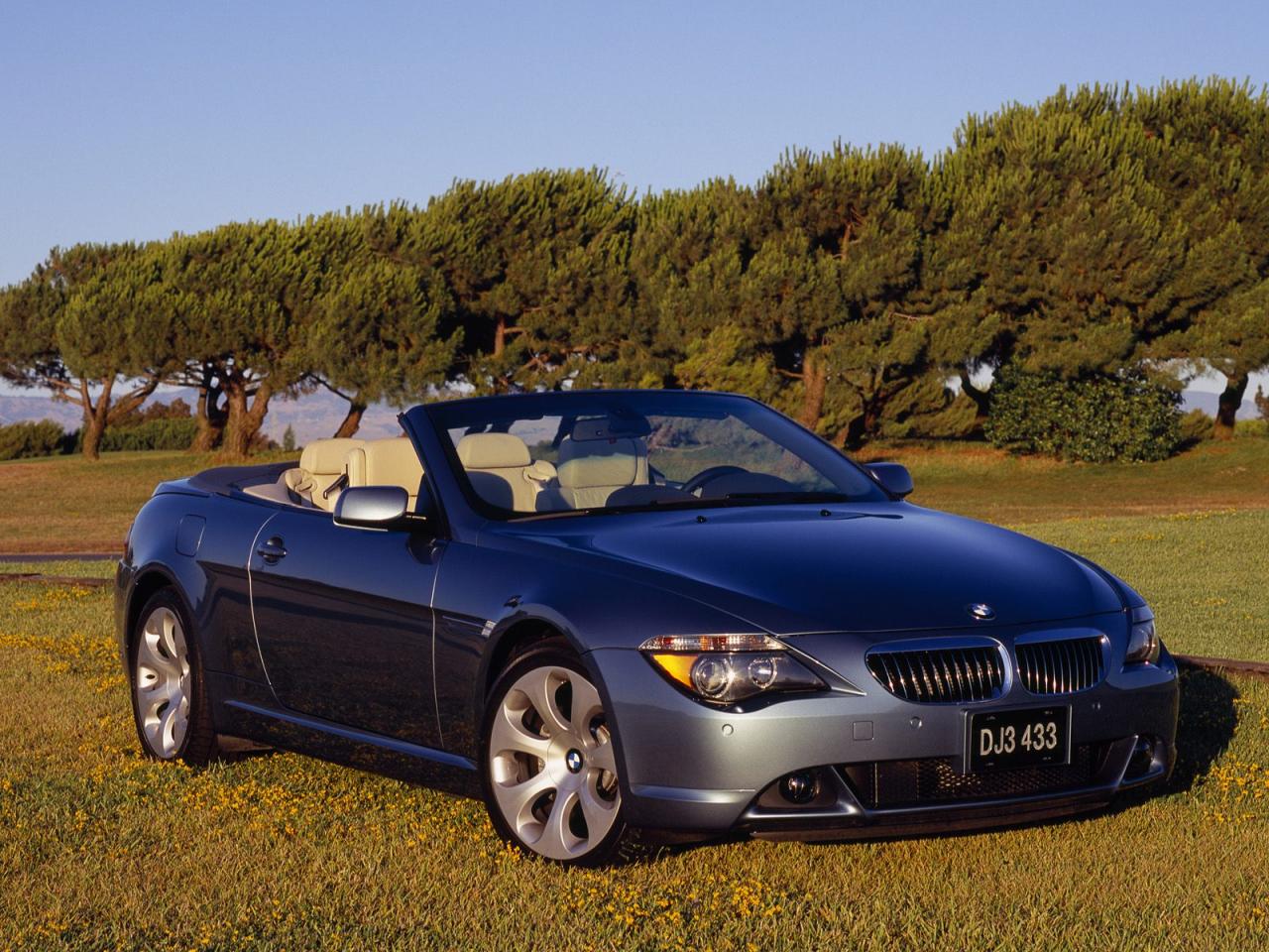 обои BMW 645Ci Convertible фото