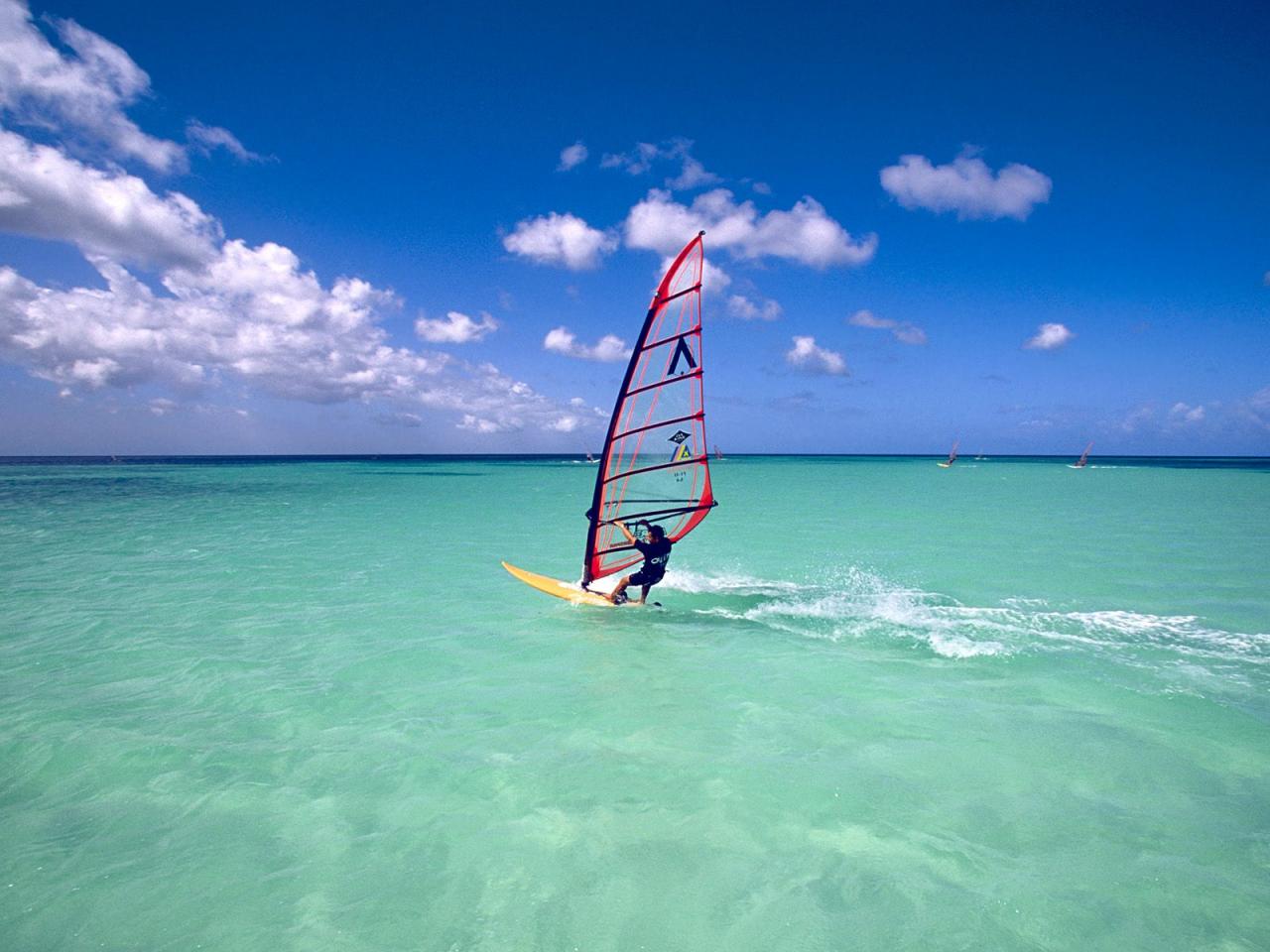 обои Blue Skies and Clear Waters, The Grenadine Islands фото