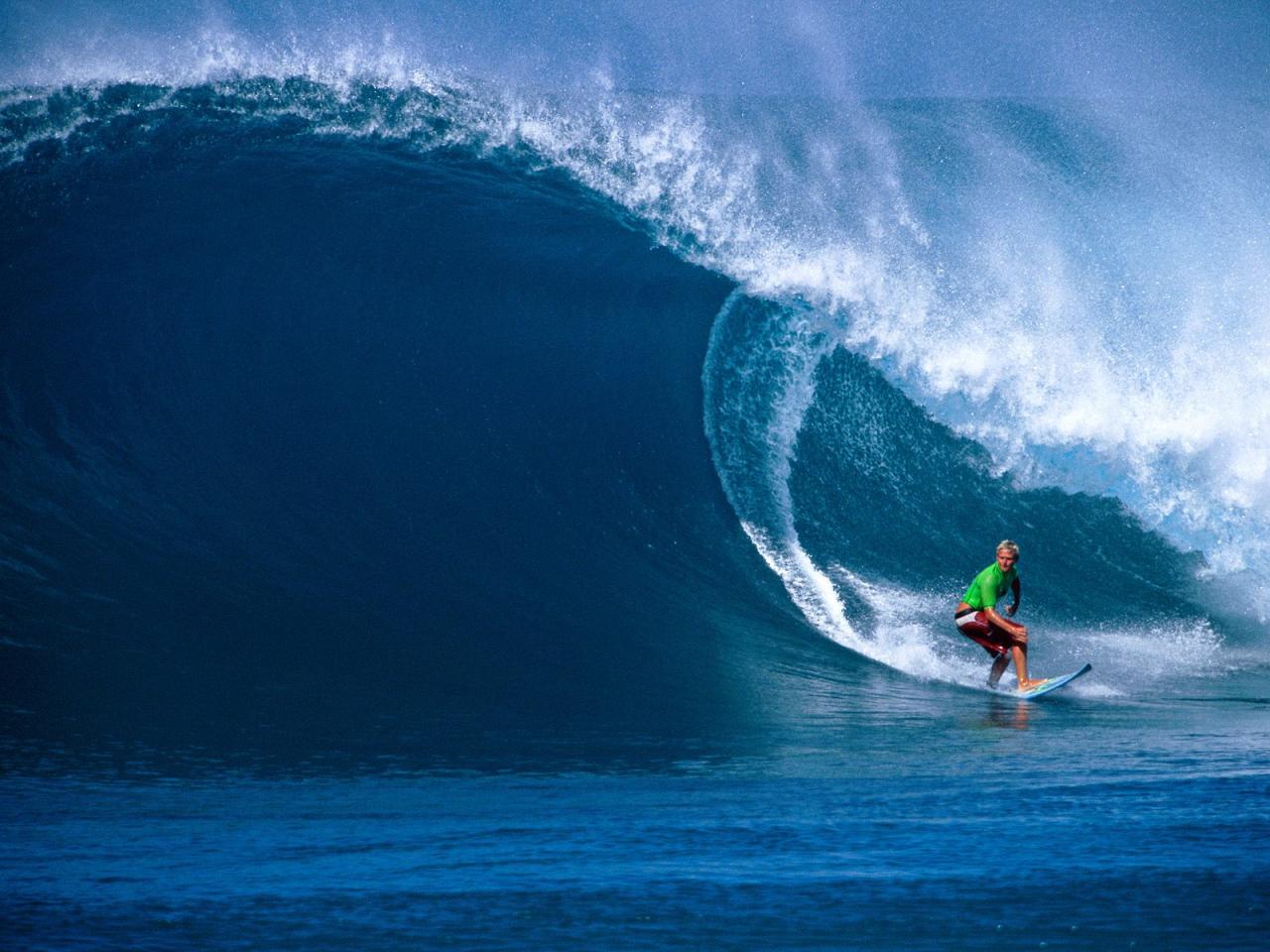 обои Bottom Turn, Backdoor Pipeline, Oahu фото