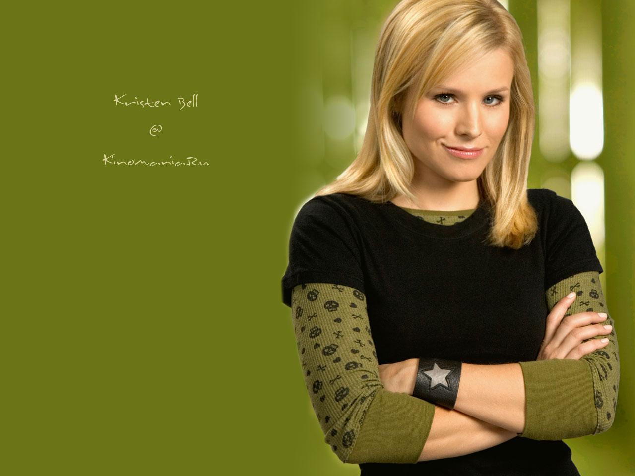 обои Kristen Bell улыбается фото