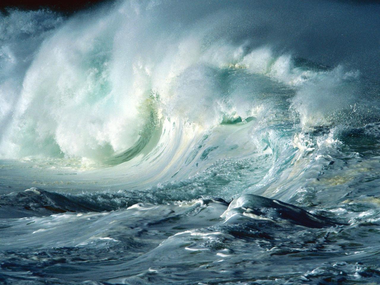 обои Shorebreak, Waimea Bay, Oahu фото