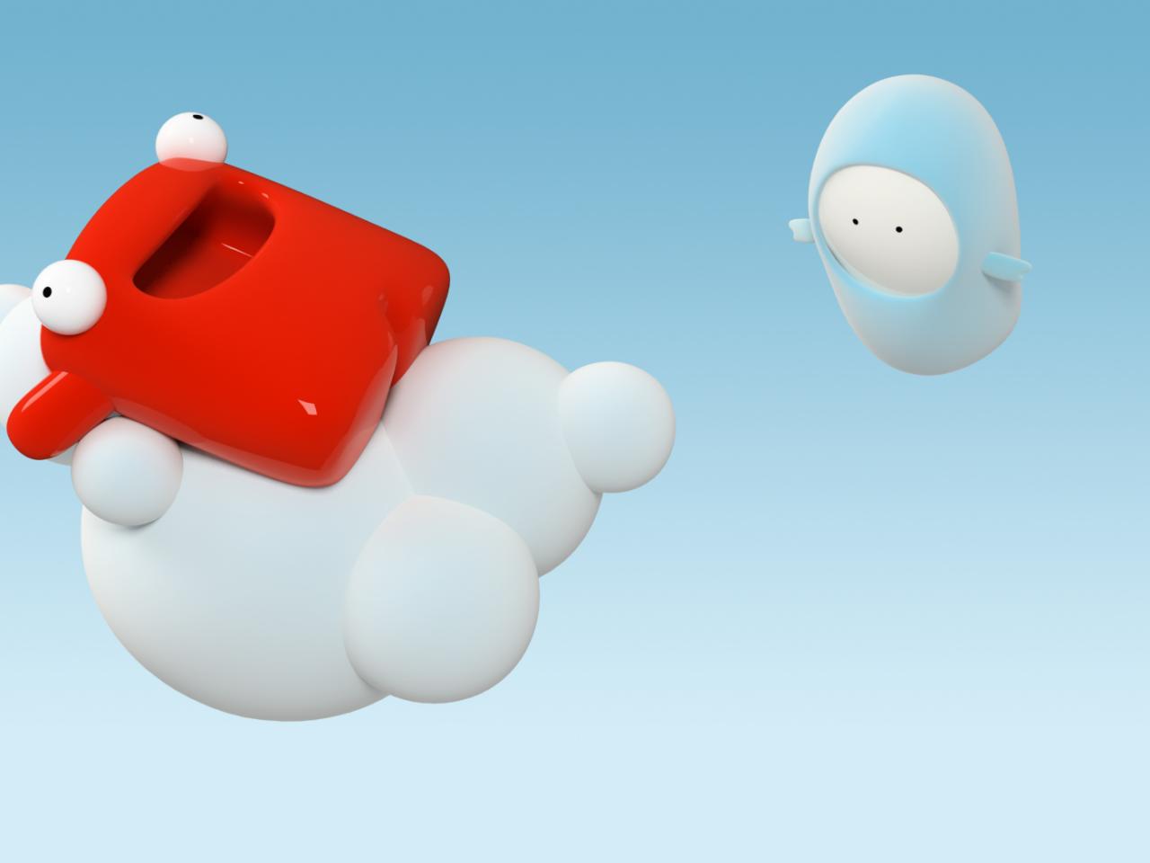 обои Carl on a cloud фото