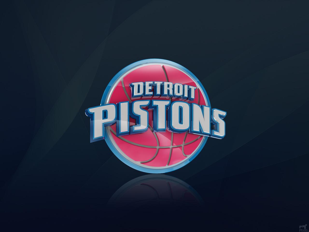 обои NBA Detroit Pistons Logo фото