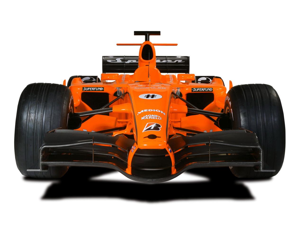обои Оранжевый Spyker фото