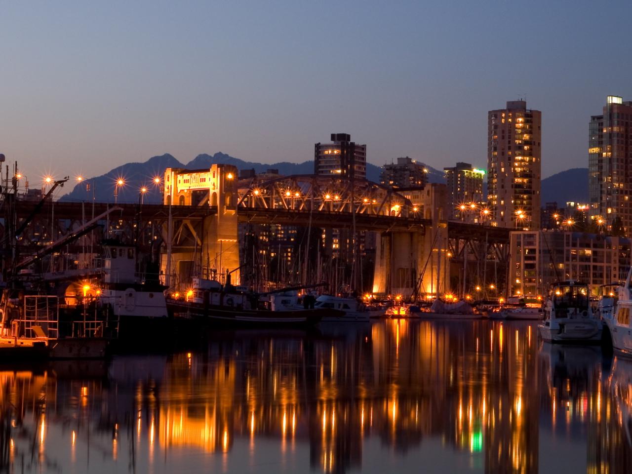 обои Burrard bridge фото