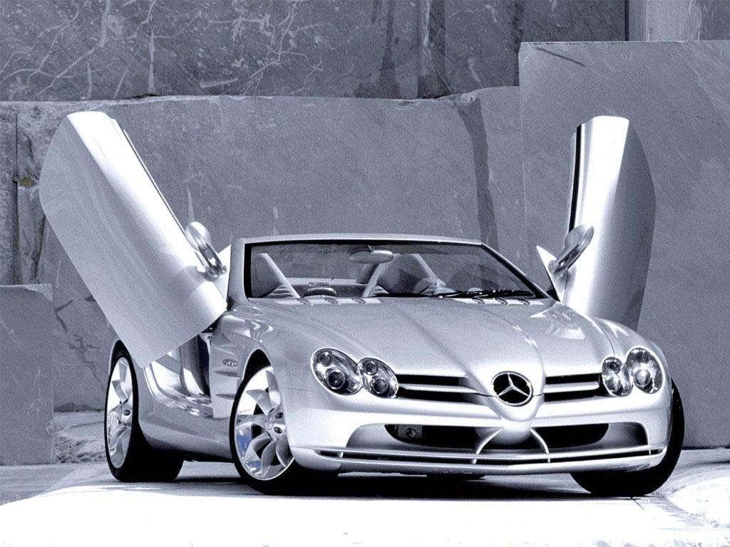 обои Mercedes SLR купе фото