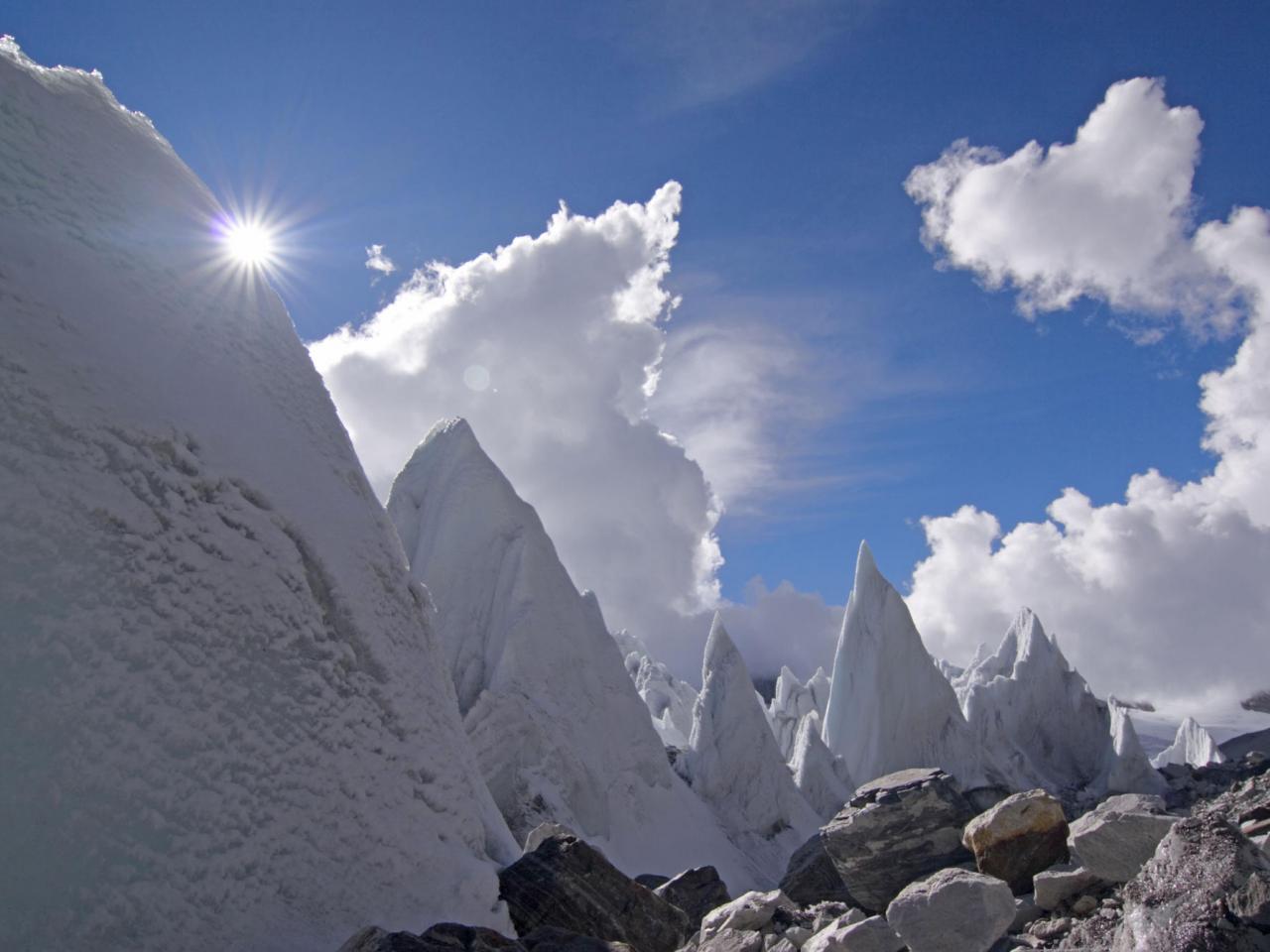 обои Himalayan Peaks, Tibet фото