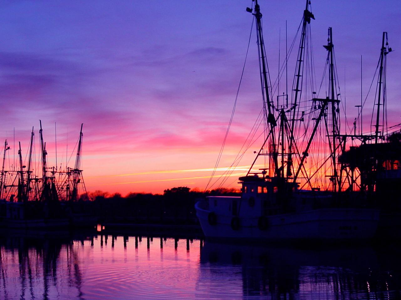 обои On the docks in charleston фото