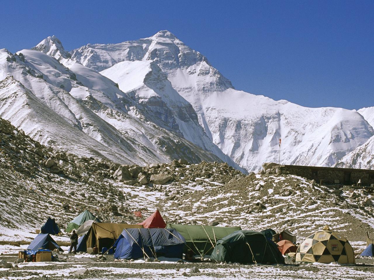 обои Everest Base Camp, Tibet фото