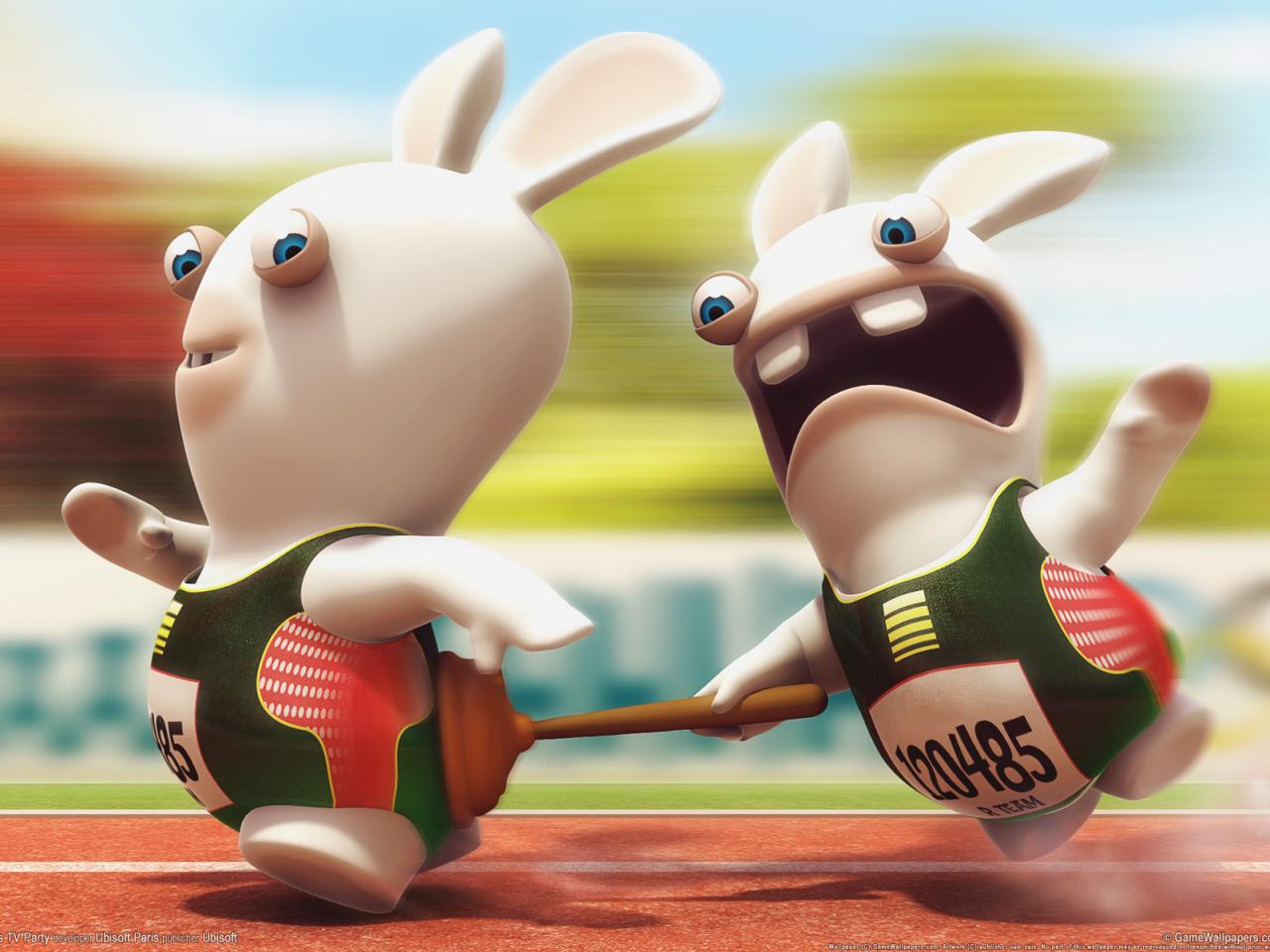 обои Rayman Raving Rabbids фото