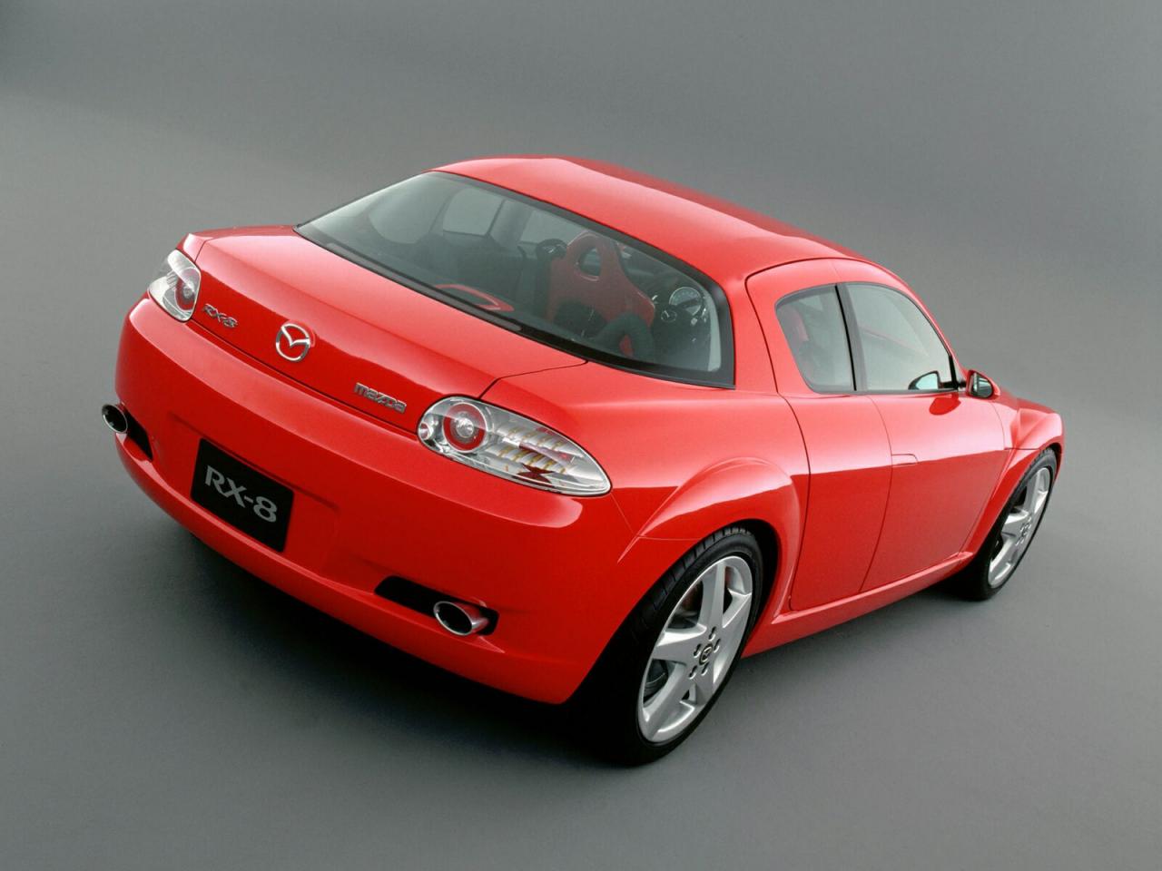 обои Mazda RX-8 red фото