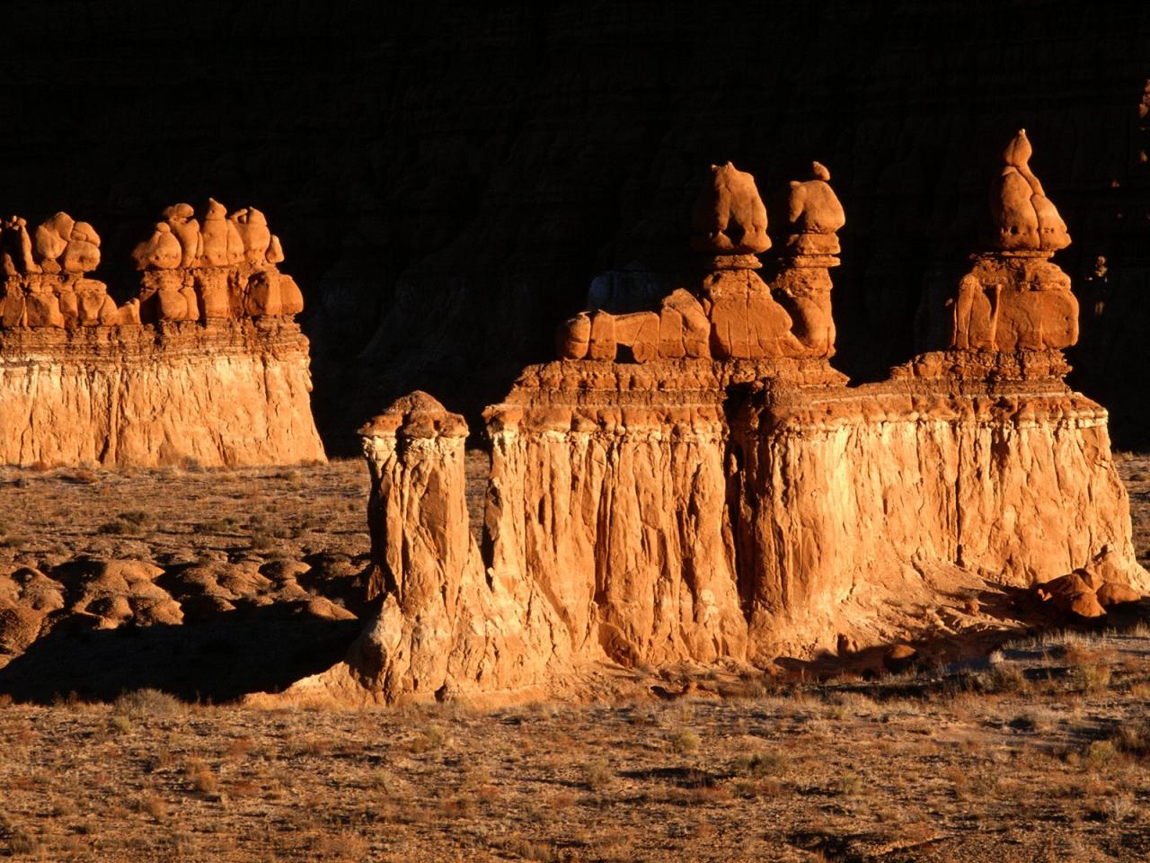 обои Goblin Valley, Utah фото