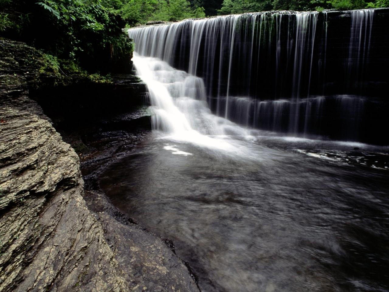 обои Greeter Falls фото