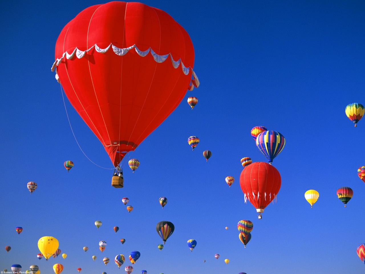 обои Альбуке́рке - Национальный праздник воздушных шаров фото