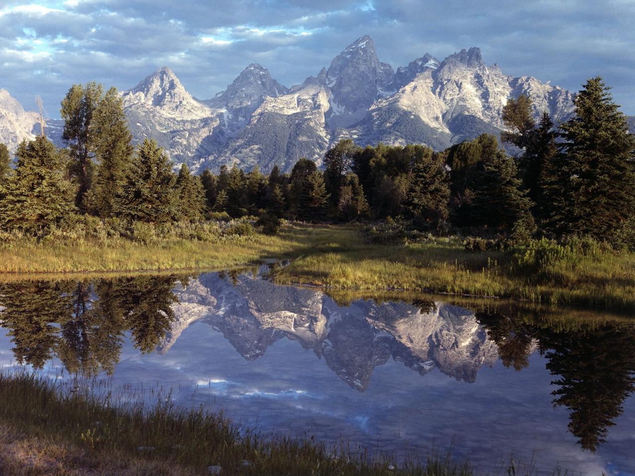 обои Grand Teton Reflections фото