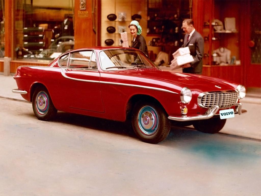 обои Volvo 1800 Red 1964 фото