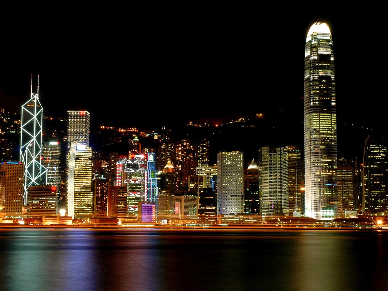 обои Hongkong nights фото