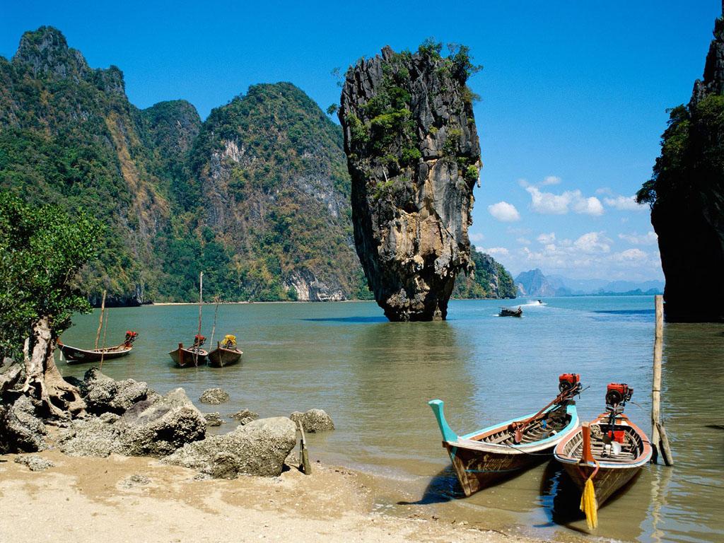 обои Phang-Nga Bay, Phuket, Thailand фото