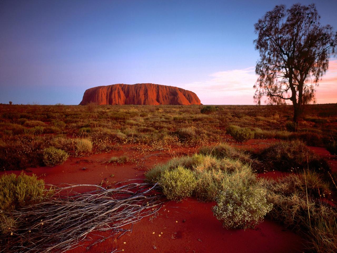 обои Ayers Rock, Northern Territory, Australia фото