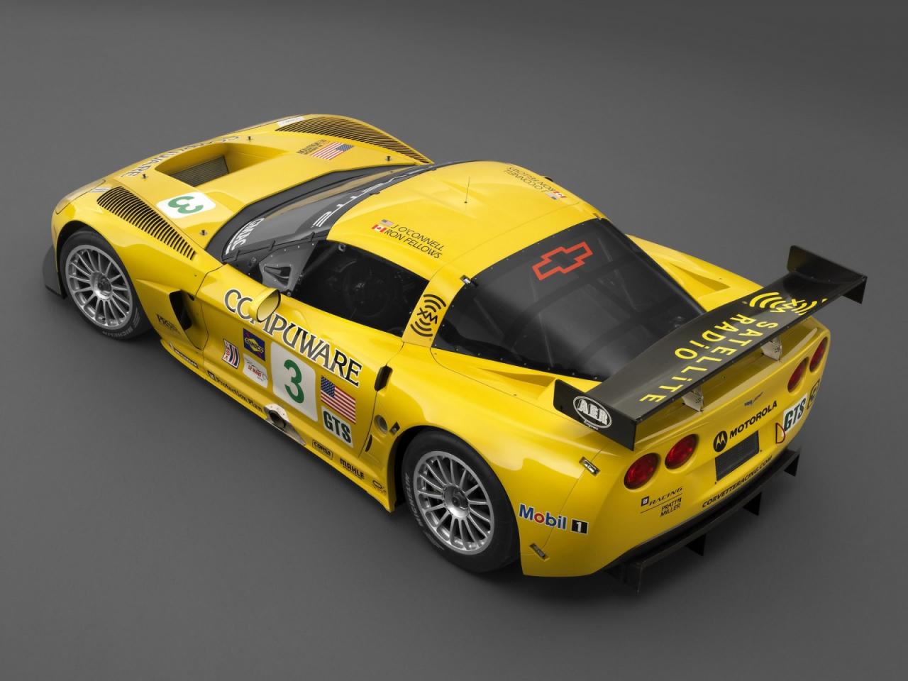 обои Chevrolet Corvette C6R фото