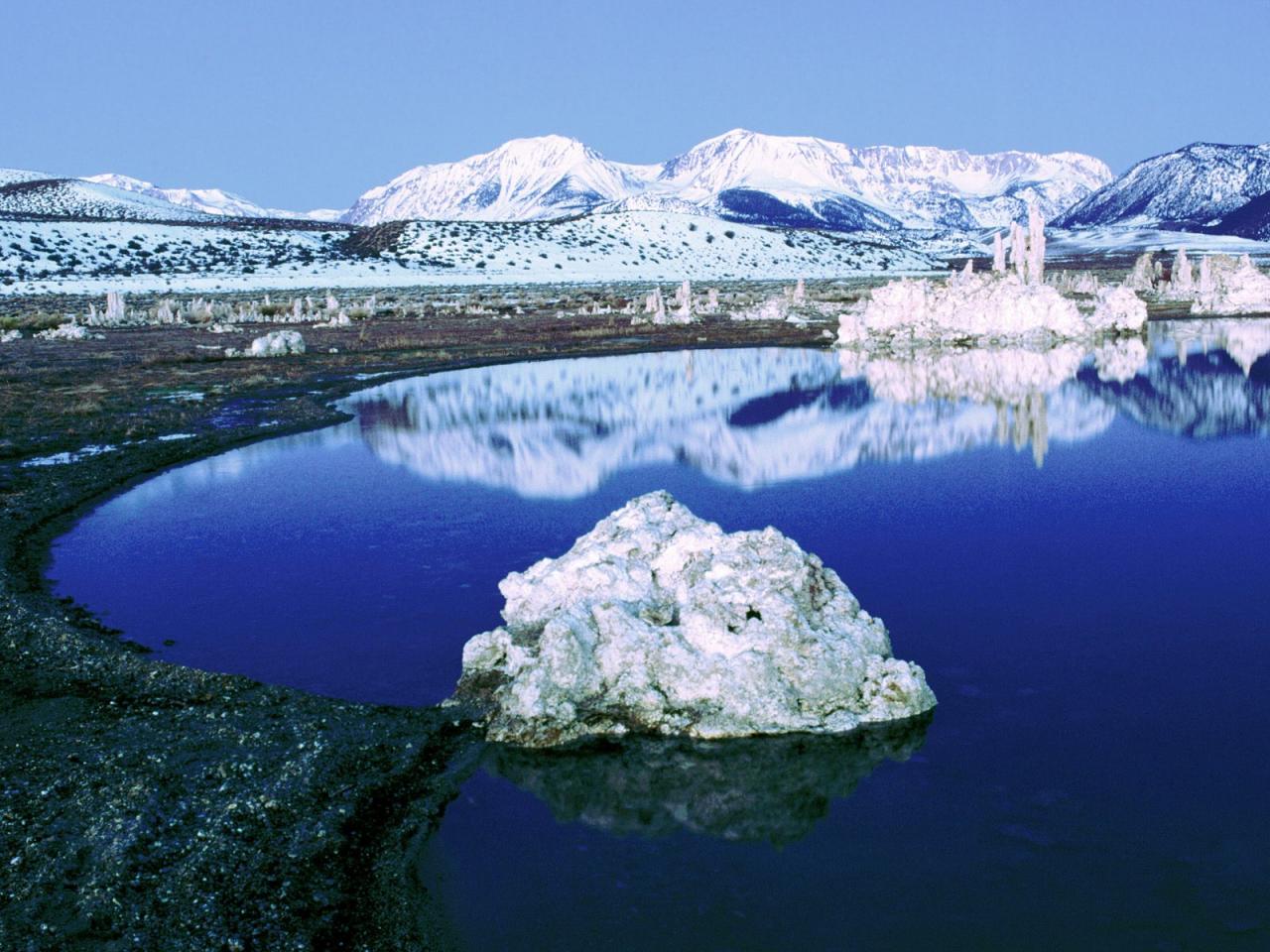 обои Mono Lake, Sierra Nevada фото